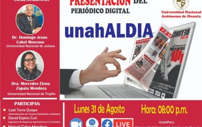 PRESENTACIÓN DEL PERIÓDICO DIGITAL unahALDIA