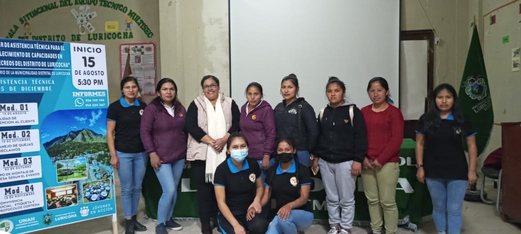 PROYECCIÓN SOCIAL DE MEJORA EN RECREOS CAMPESTRES DE LURICOCHA.