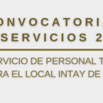 Convocatoria de Bienes y servicios 2025 N° 341